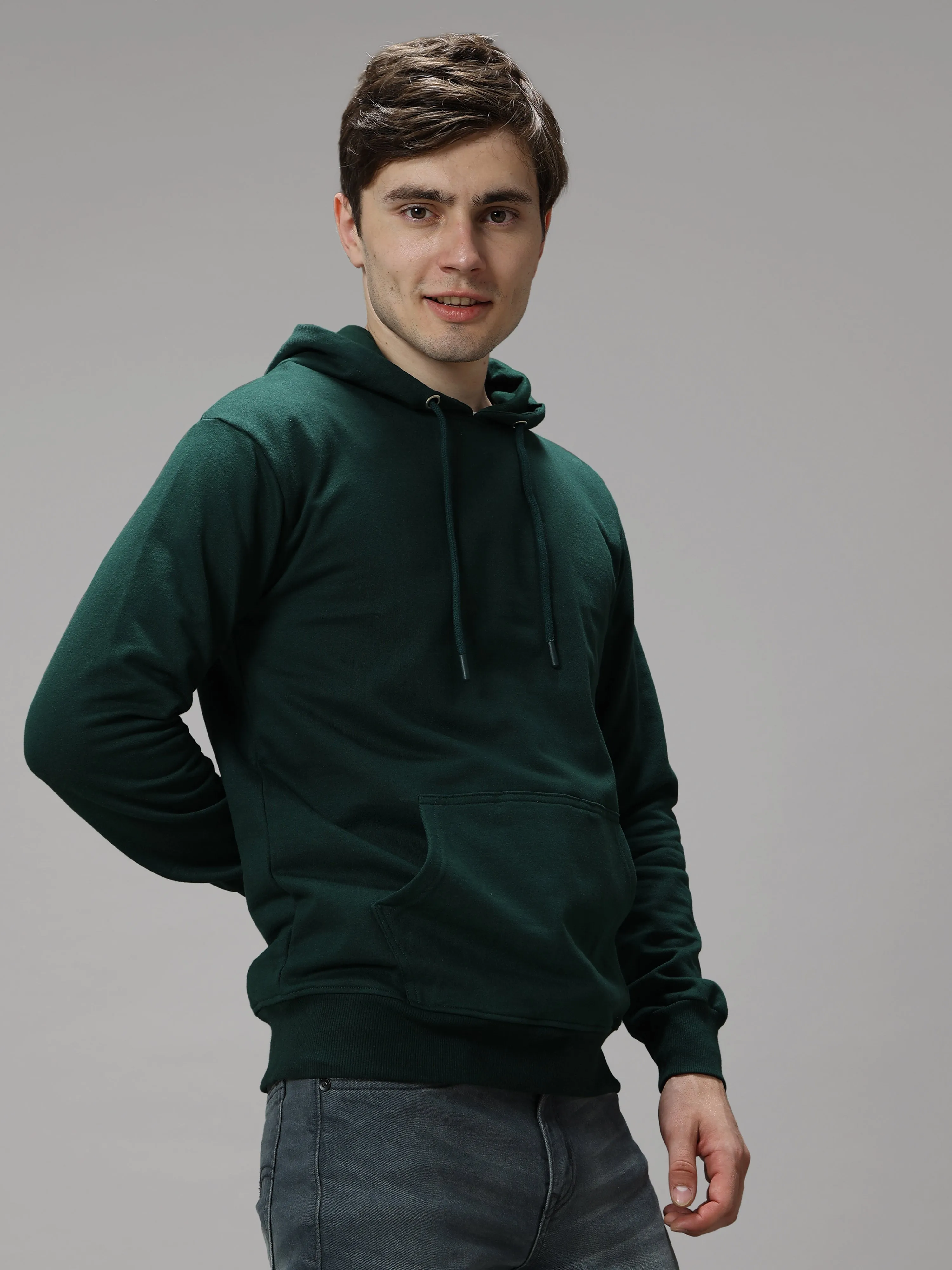 The Greenage Dark Green Hoodie