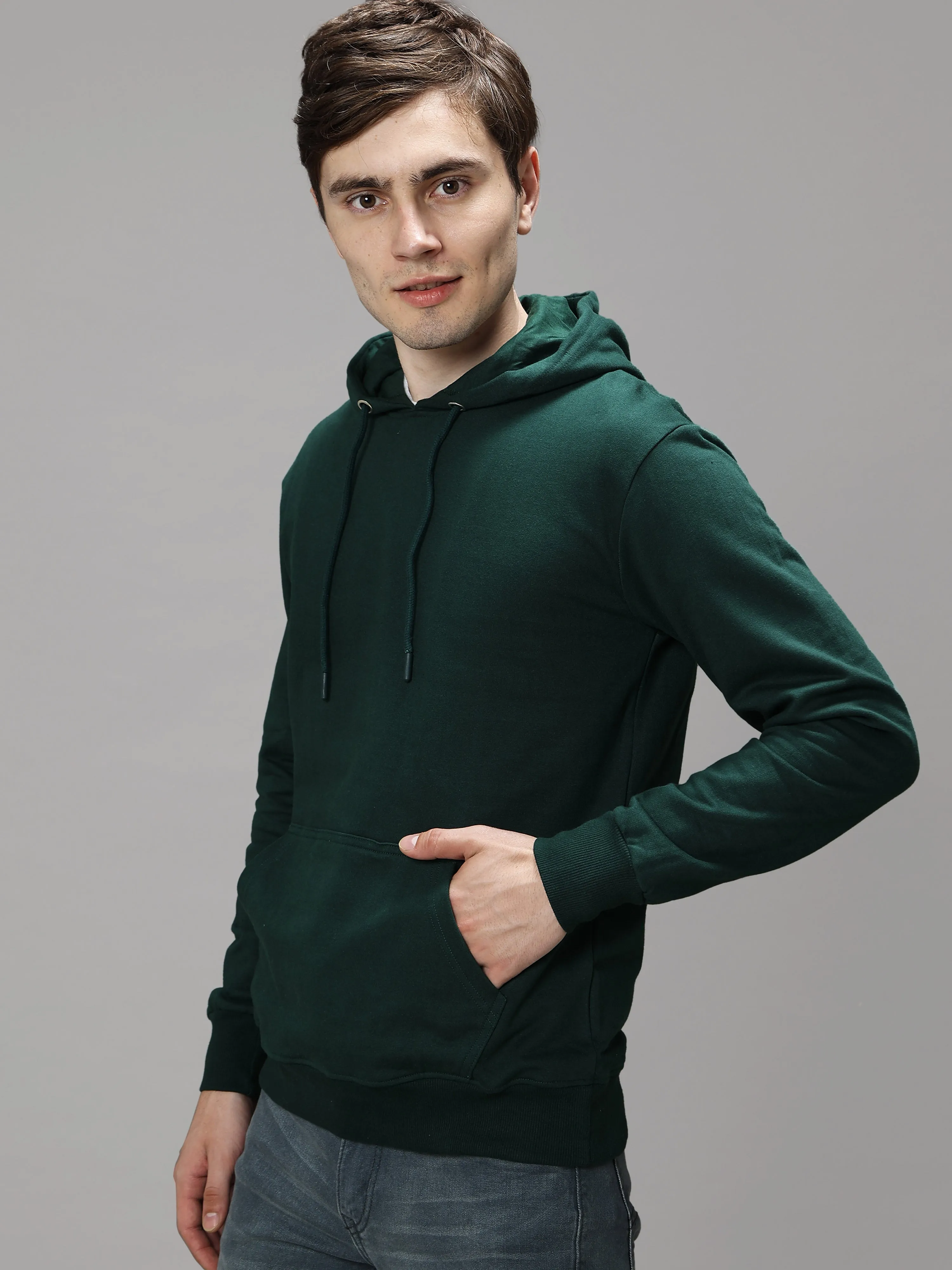The Greenage Dark Green Hoodie