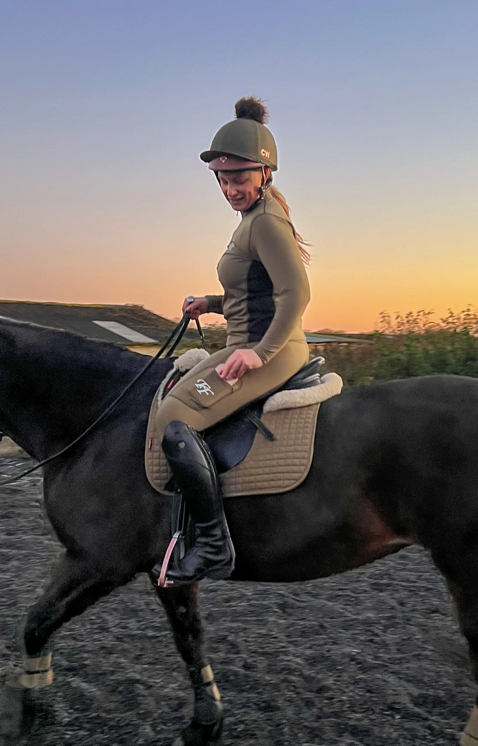 Thermo - Olive/Black Base Layer