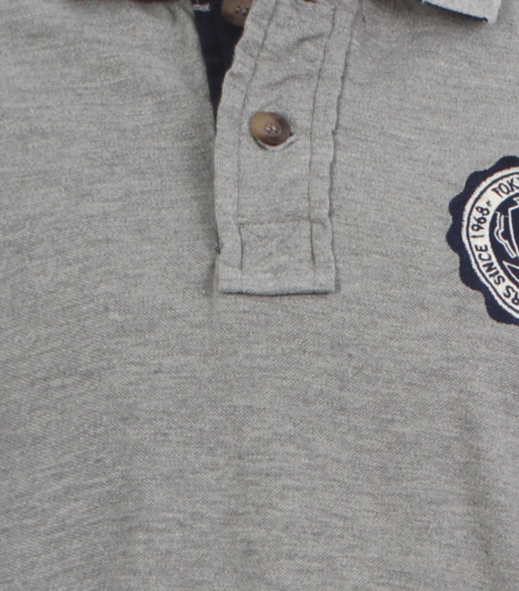 Tokyo Laundry Pablo Bay light grey Polo Shirt