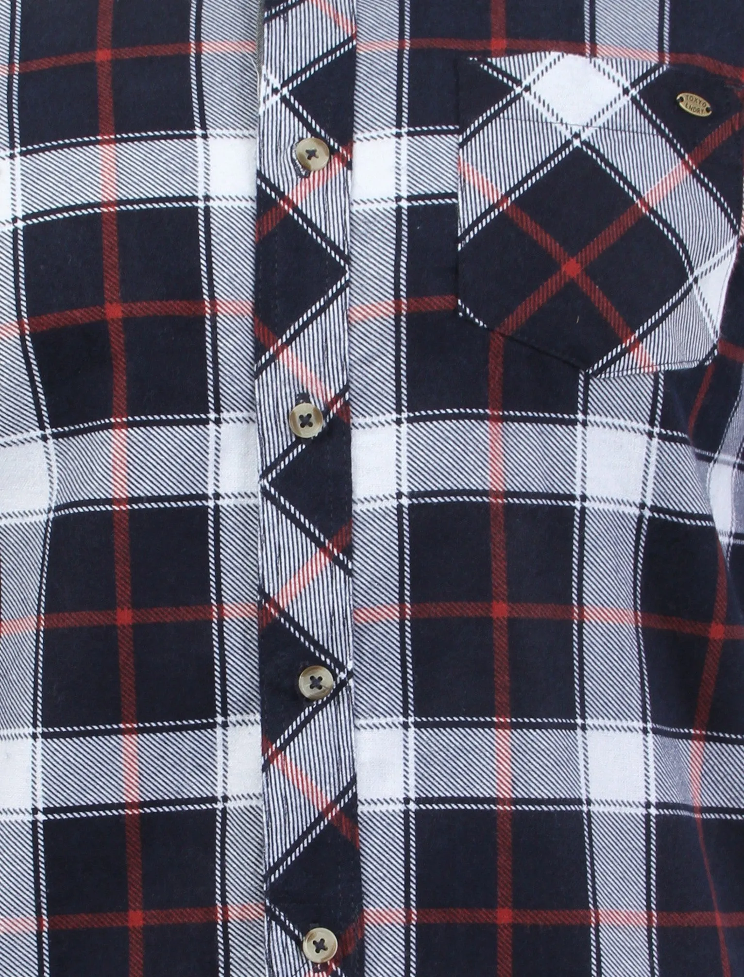 Tokyo Laundry Raeburn shirt in red