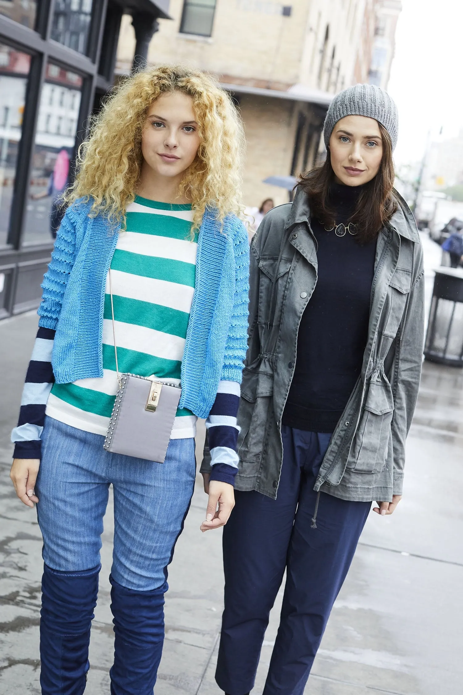 Top Down Cropped Cardigan (Knit)