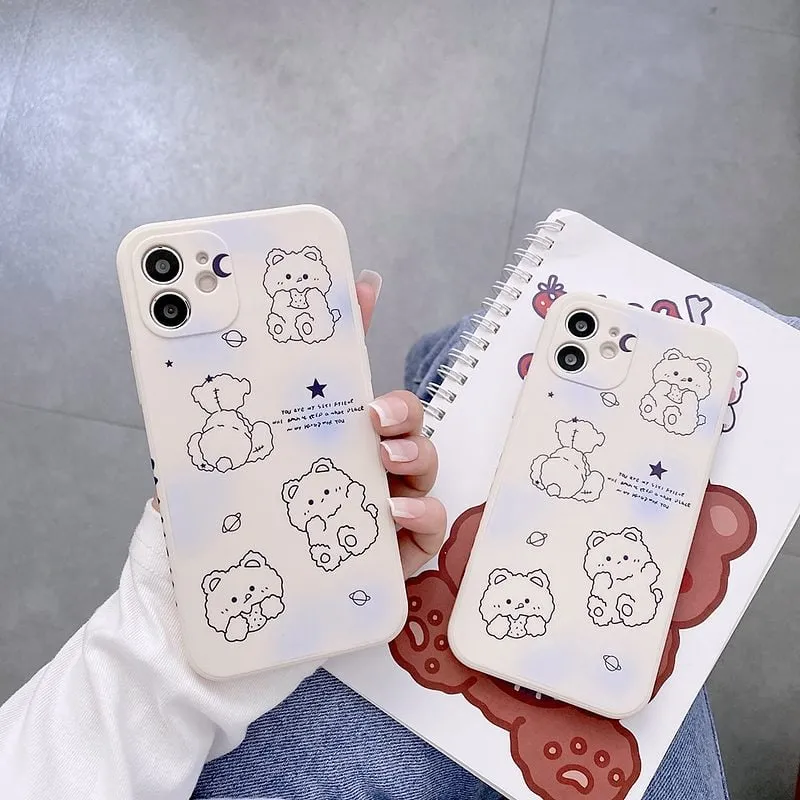 Vintage Cookie Bear iPhone Case