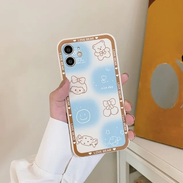 Vintage Cookie Bear iPhone Case