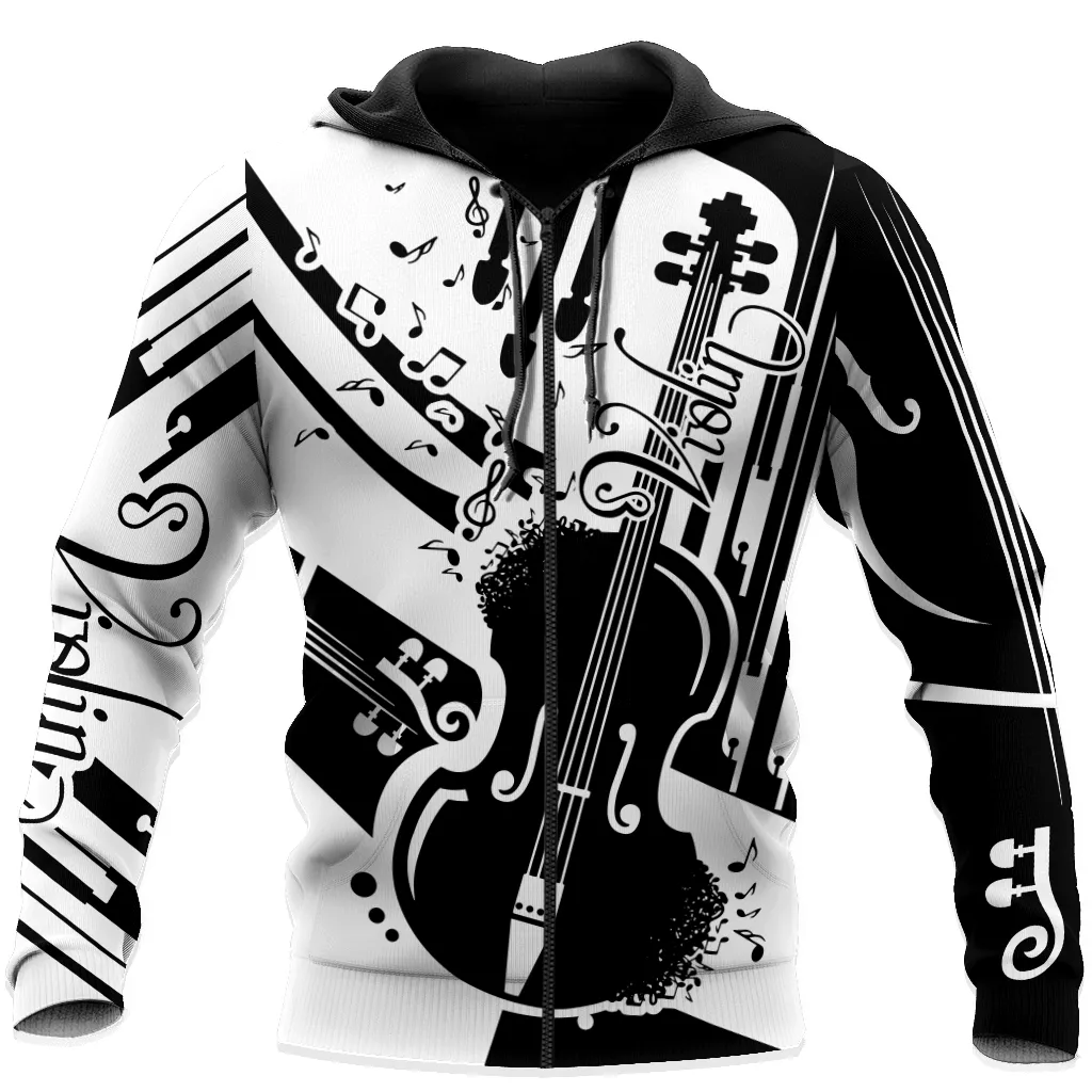 Violin Musical Instrument Sweatshirt Hoodie For Men And Women, Christmas Gift for Violin Lovers