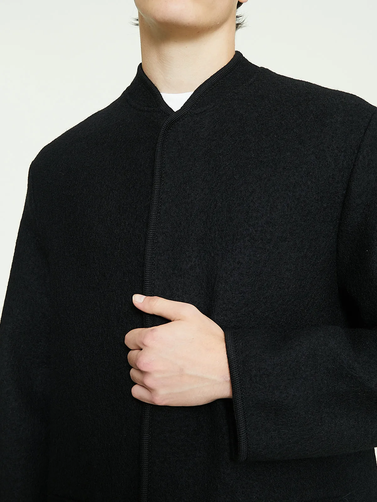 Walker Overcoat in Black
