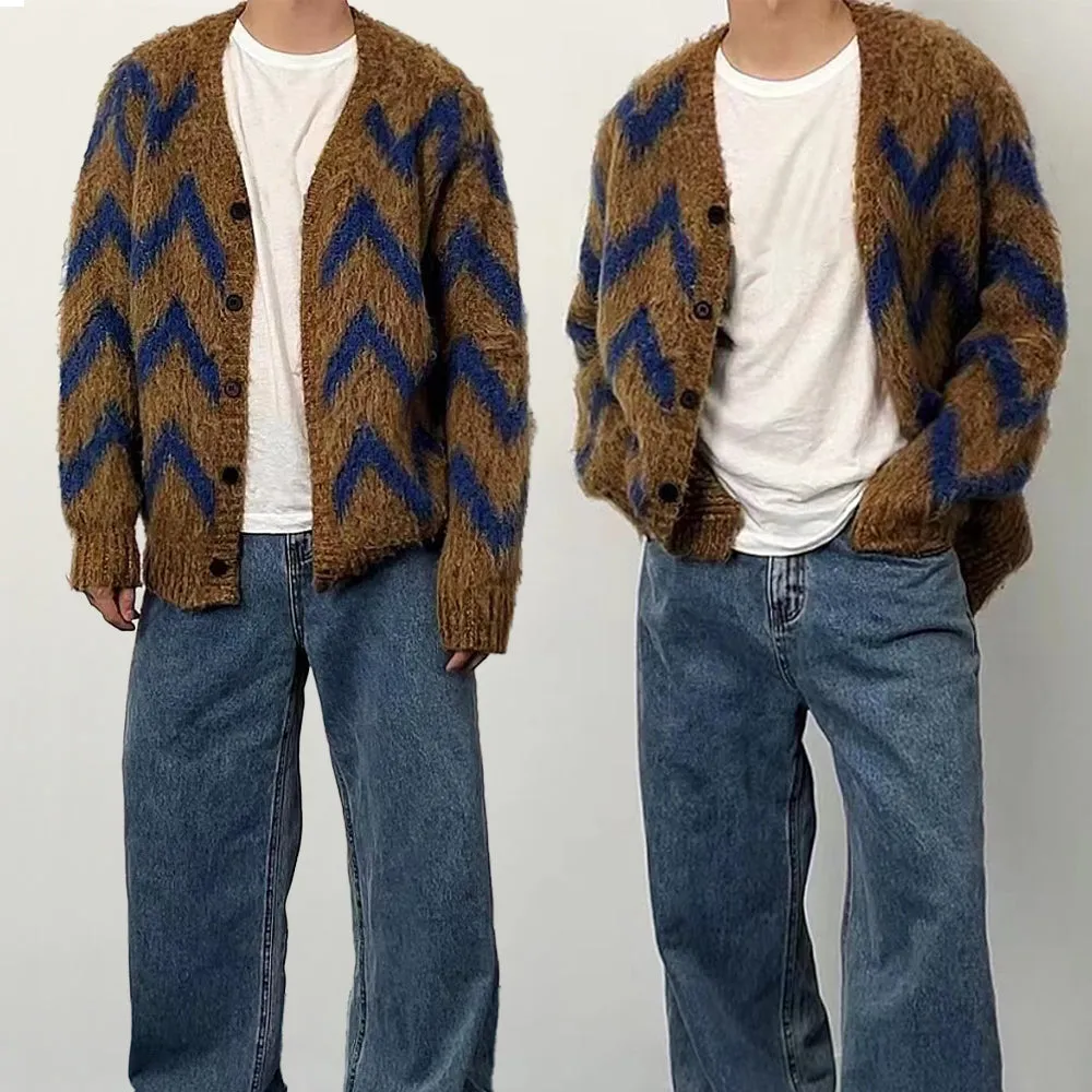 Water ripple cardigan