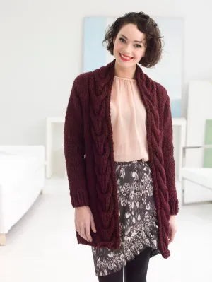 Westport Cabled Cardigan (Knit)