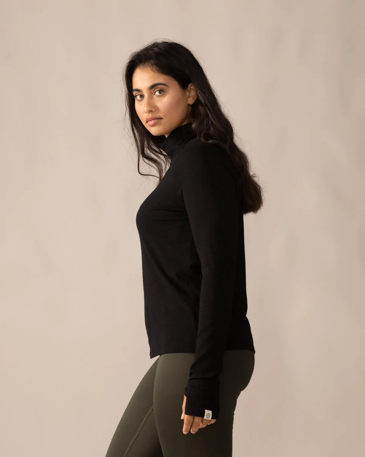 Zenith Turtleneck Sweater - Total Eclipse